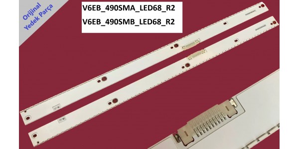 Samsung UE49KS8000 Led bar, V6EB_490SMA_LED68_R2, V6EB_490SMB_LED68_R2 Tv ledleri